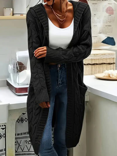 Isa | Lightweight cardigan with patch pockets