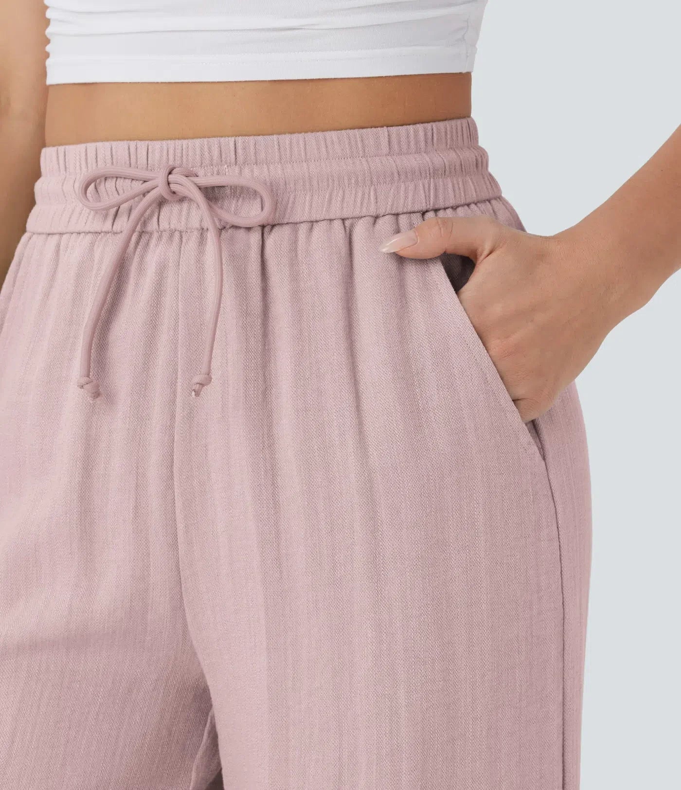 Elena | Comfortable women's linen trousers for warm days