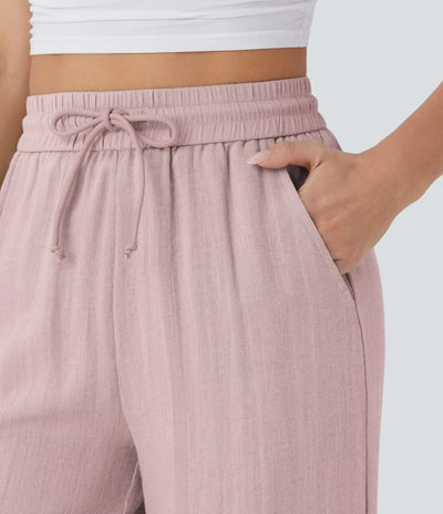 Elena | Comfortable women's linen trousers for warm days