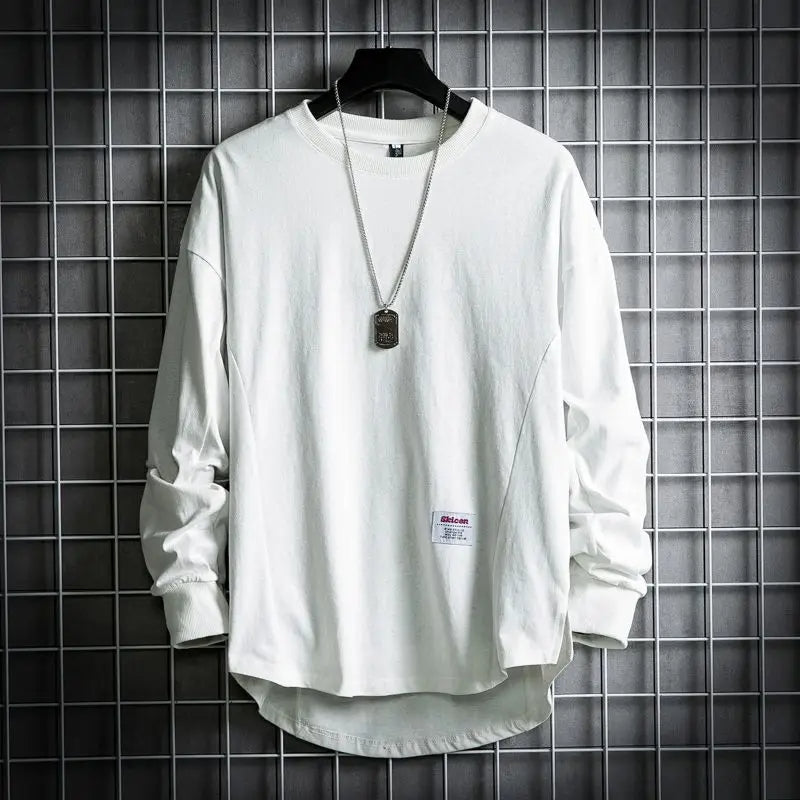 Jakob jumper with dropped hem