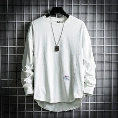 Jakob jumper with dropped hem