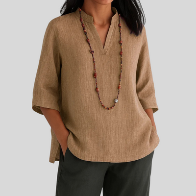 Bernice | Comfortable blouse with V-neck