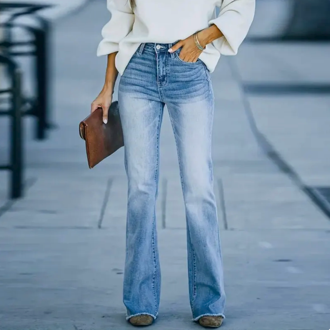 Romy | Comfortable wide trousers