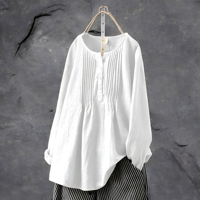 Eline | Elegant pleated blouse
