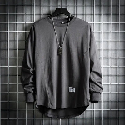 Jakob jumper with dropped hem