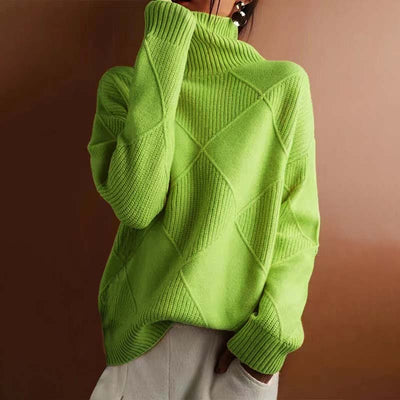 Henrik | Stylish Women's jumper with a roll neck