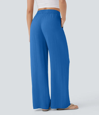Elena | Comfortable women's linen trousers for warm days