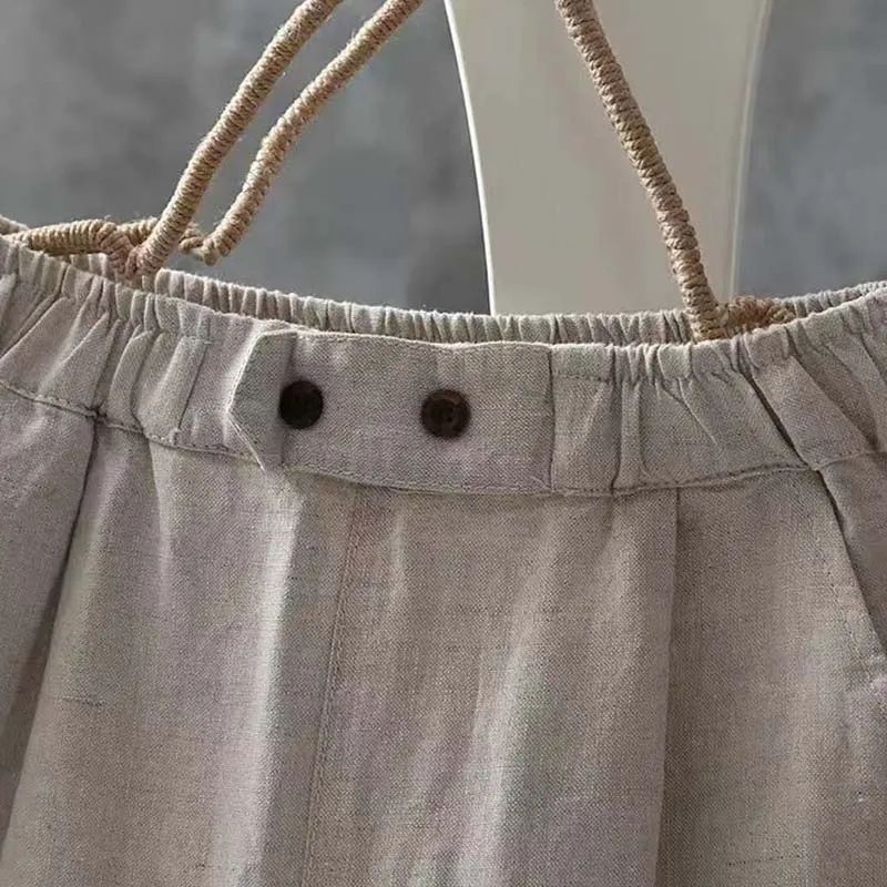 Maureen | Comfortable casual trousers in cotton and linen