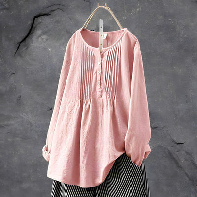 Eline | Elegant pleated blouse