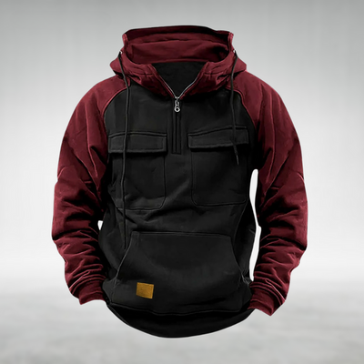 Ben | Casual hoodie with sporty chest pocket