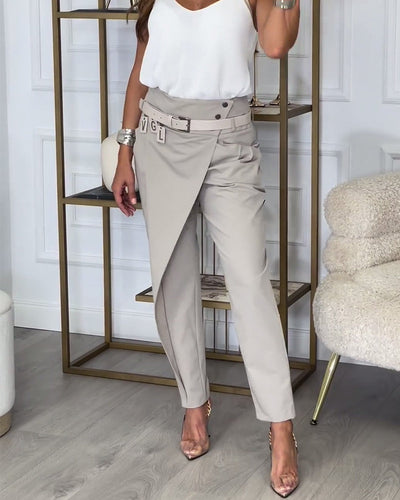 Mila | Stylish trousers with belt