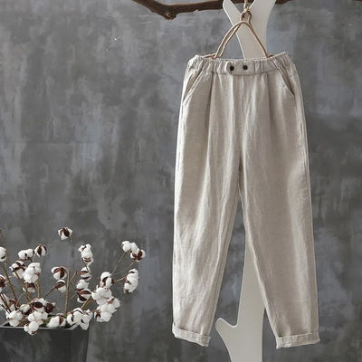 Maureen | Comfortable casual trousers in cotton and linen