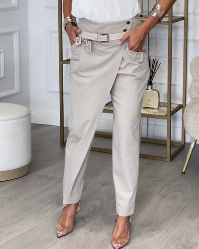 Mila | Stylish trousers with belt