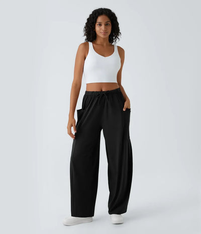 Johanna | Wide-leg trousers for women, stretchy and modern