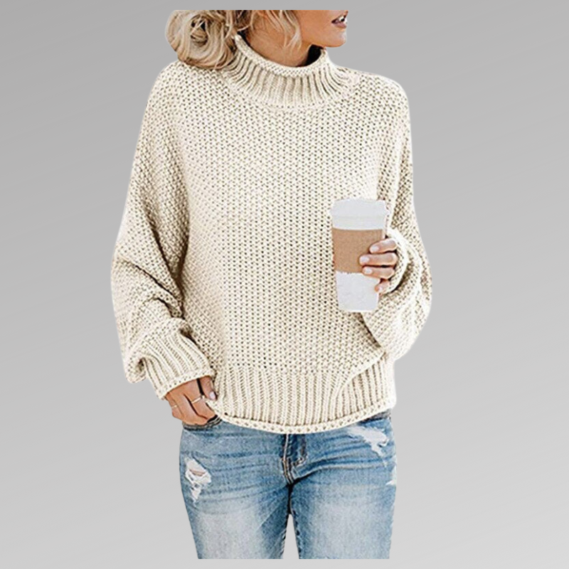 Isabella | Modern-style jumper with a high collar