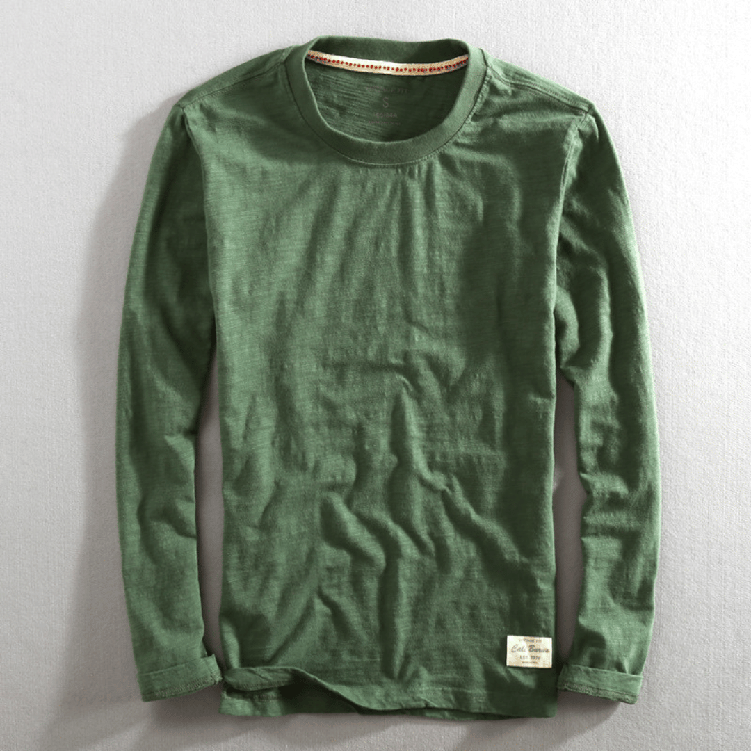 Axel | Long-sleeved breathable cotton shirt