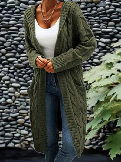 Isa | Lightweight cardigan with patch pockets