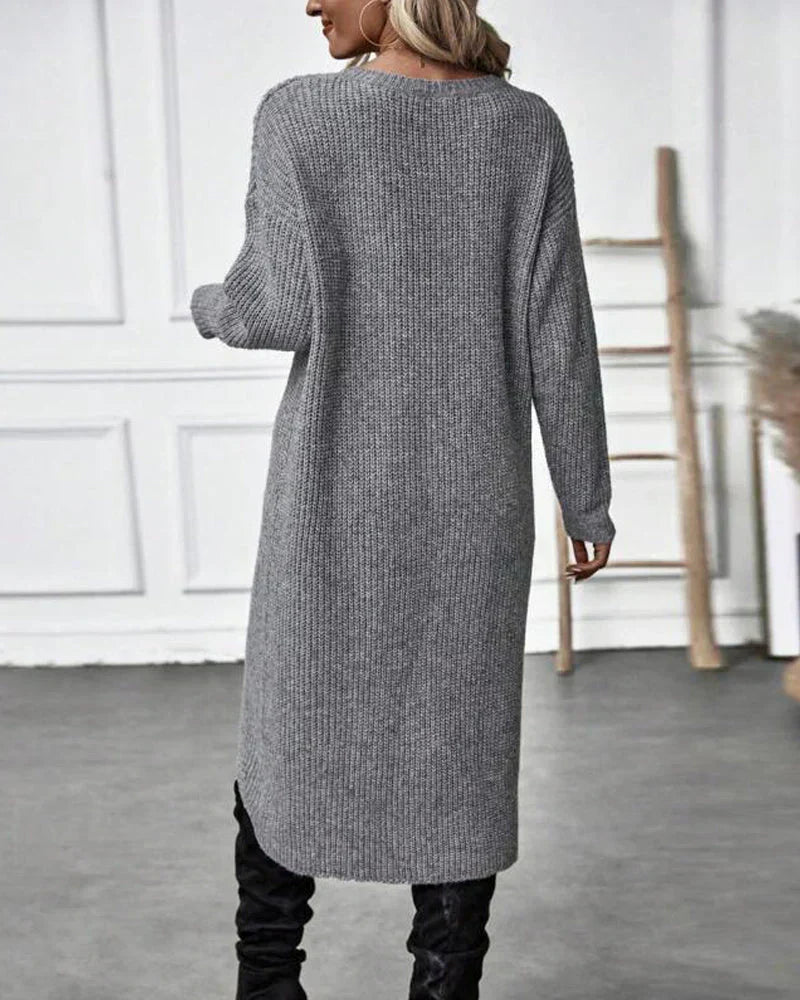 Agnes | Long women's jumper in a modern oversized style