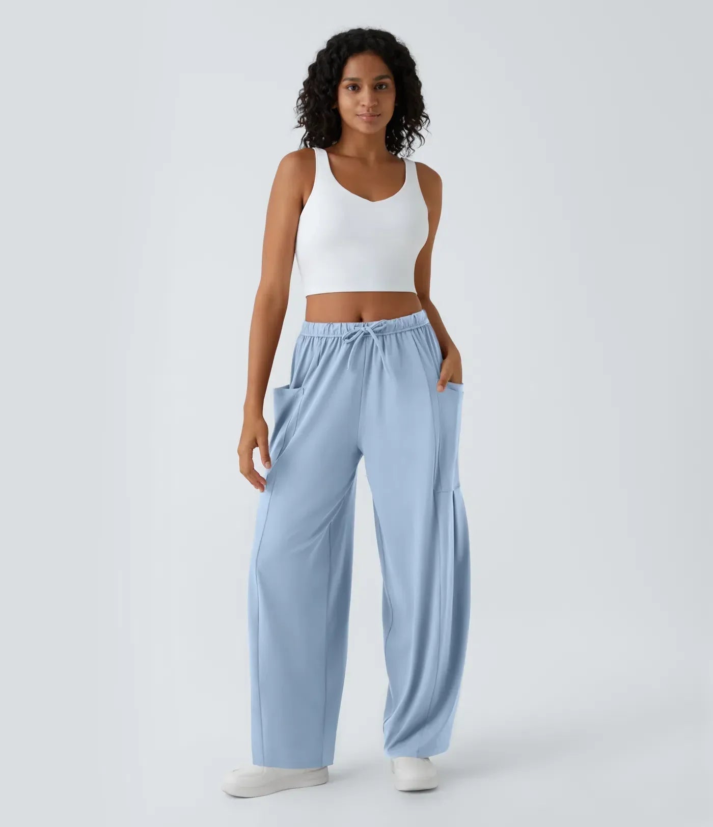 Johanna | Wide-leg trousers for women, stretchy and modern