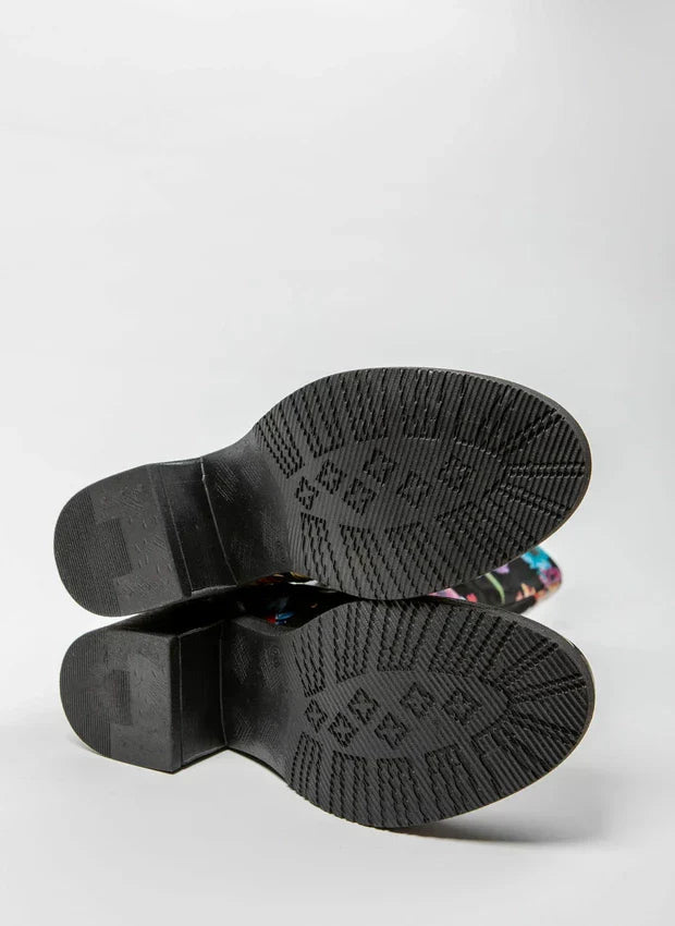 Amelia | Stylish leather boots with comfortable heels