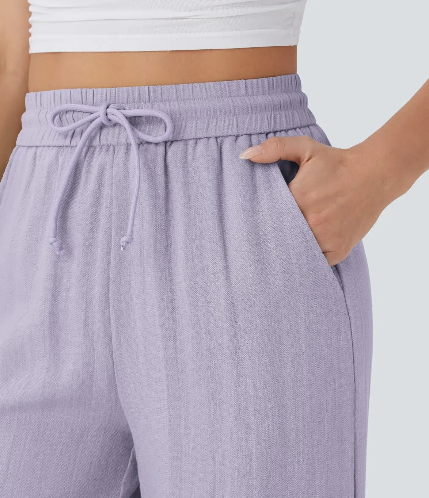 Elena | Comfortable women's linen trousers for warm days