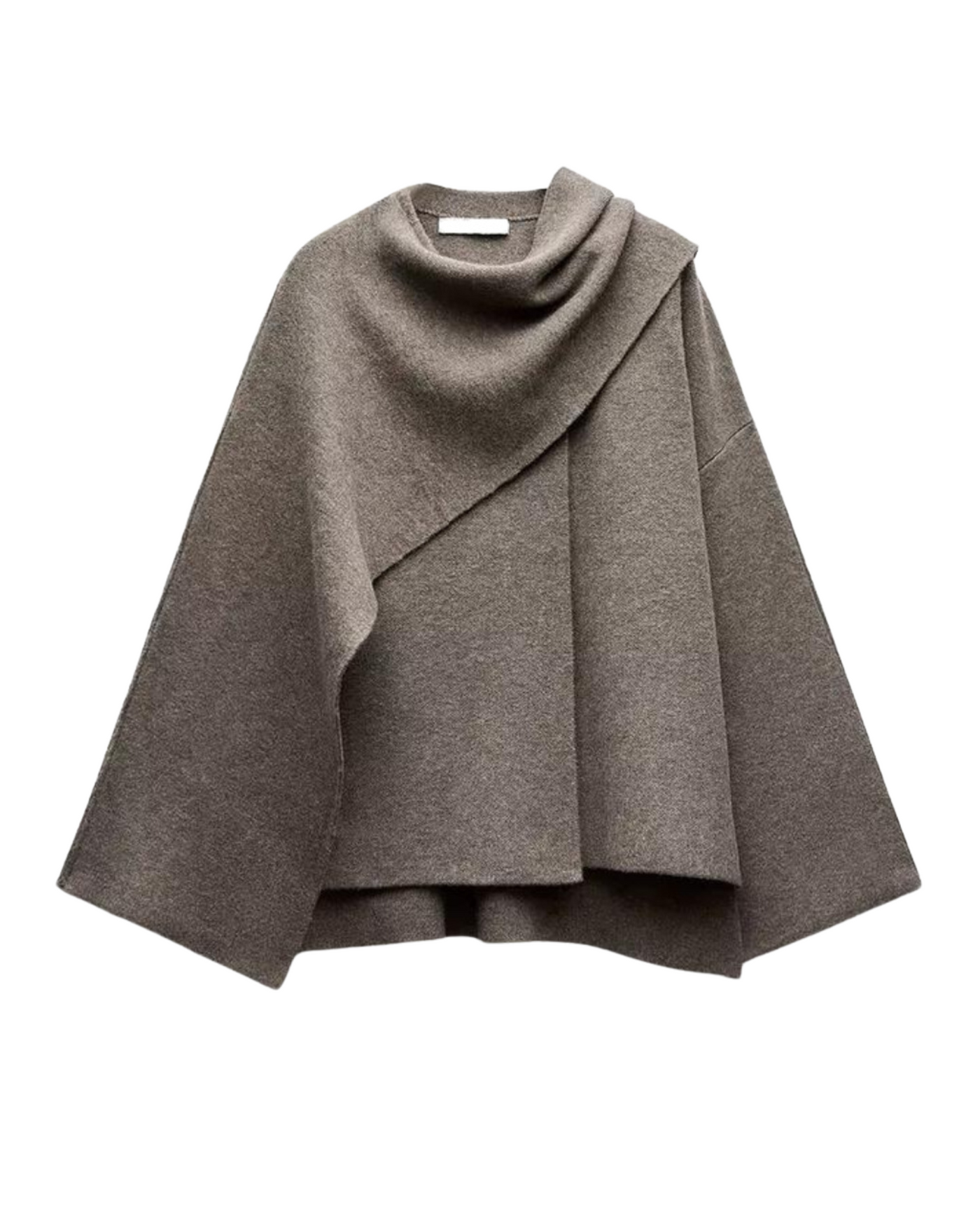 Elif | Viral cape coat with hood in one size
