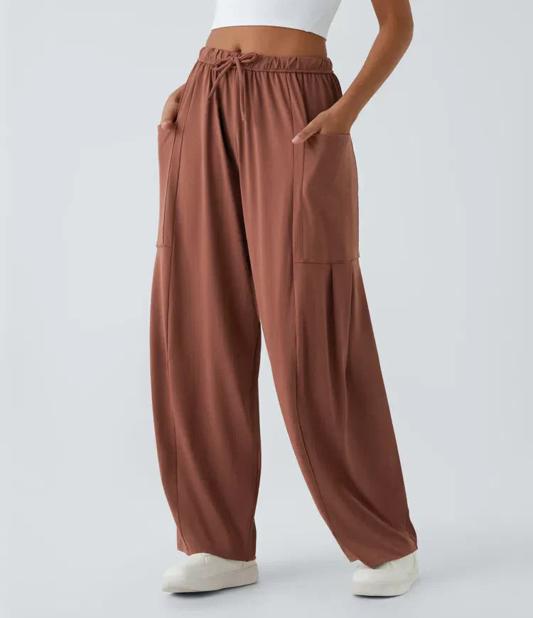 Johanna | Wide-leg trousers for women, stretchy and modern