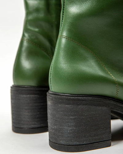 Amelia | Stylish leather boots with comfortable heels