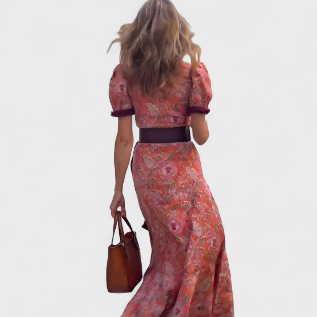 Anna | Elegant floral dress