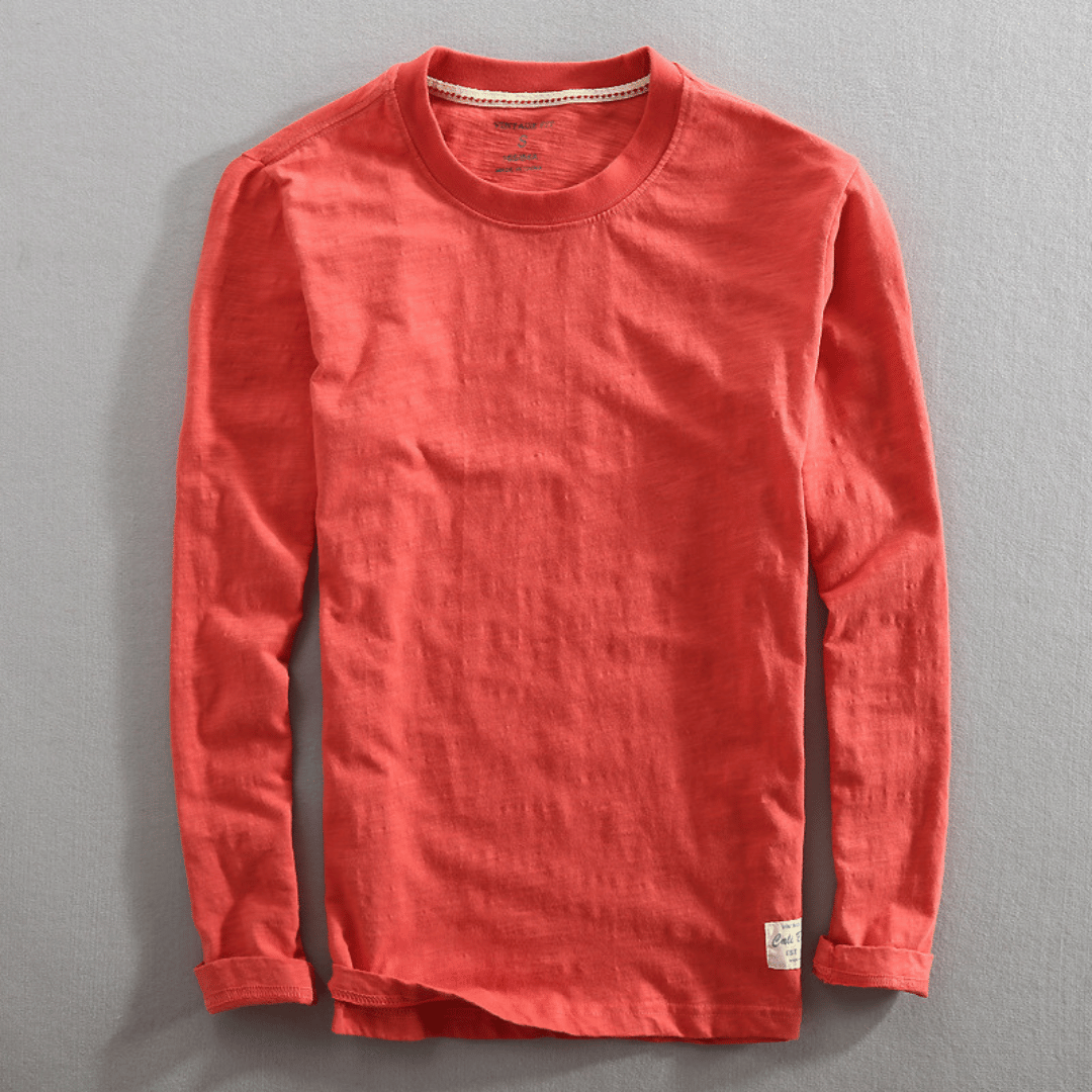 Axel | Long-sleeved breathable cotton shirt