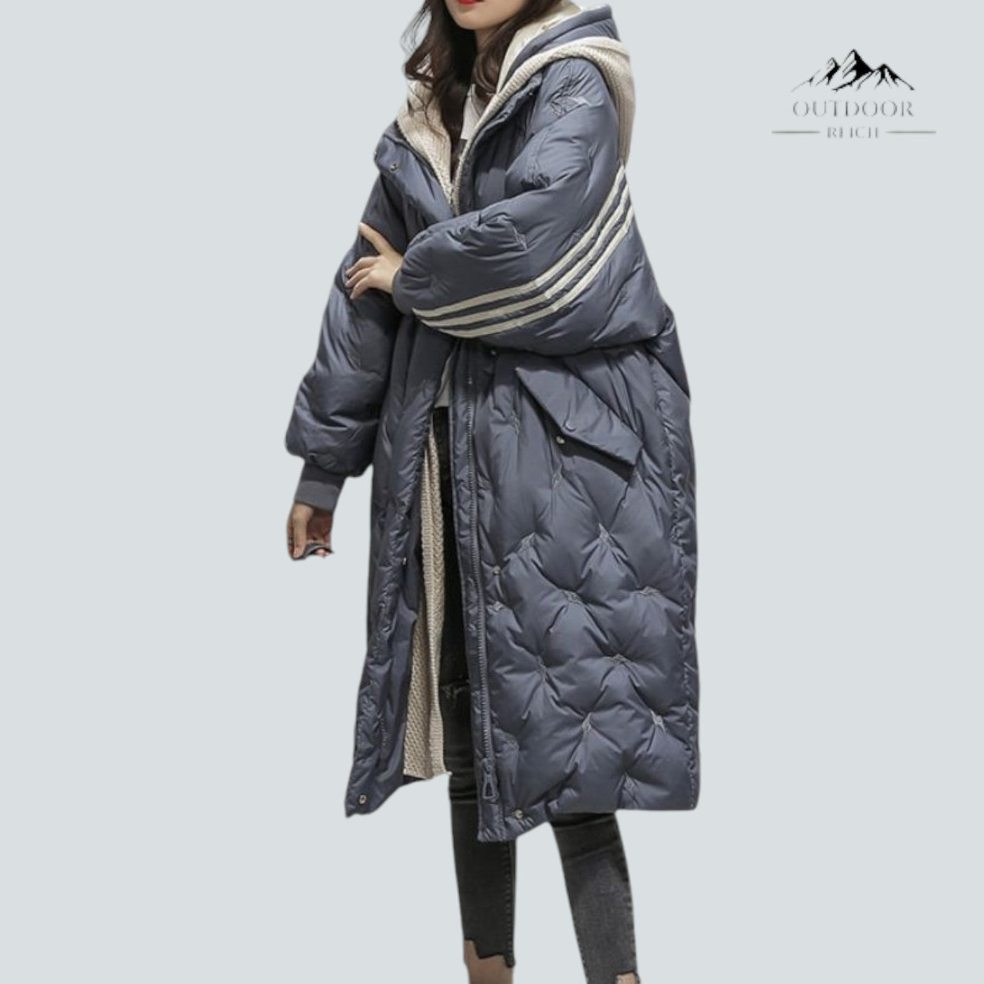 Outdoor | Lined women's jacket for cold weather