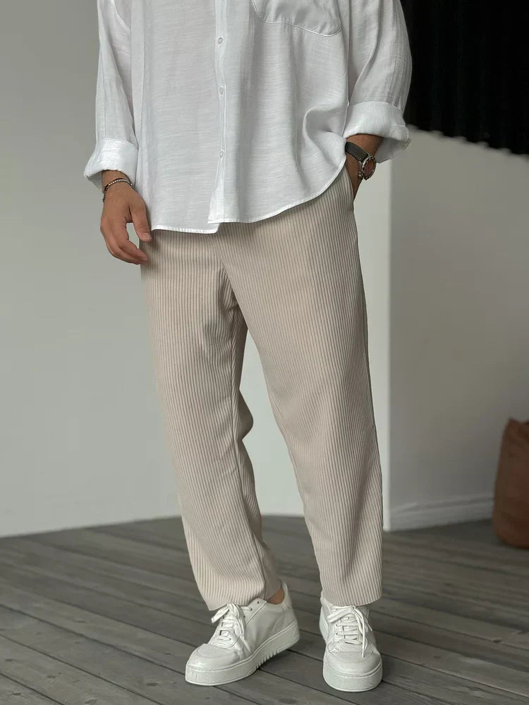 Oliwier | Soft luxury trousers