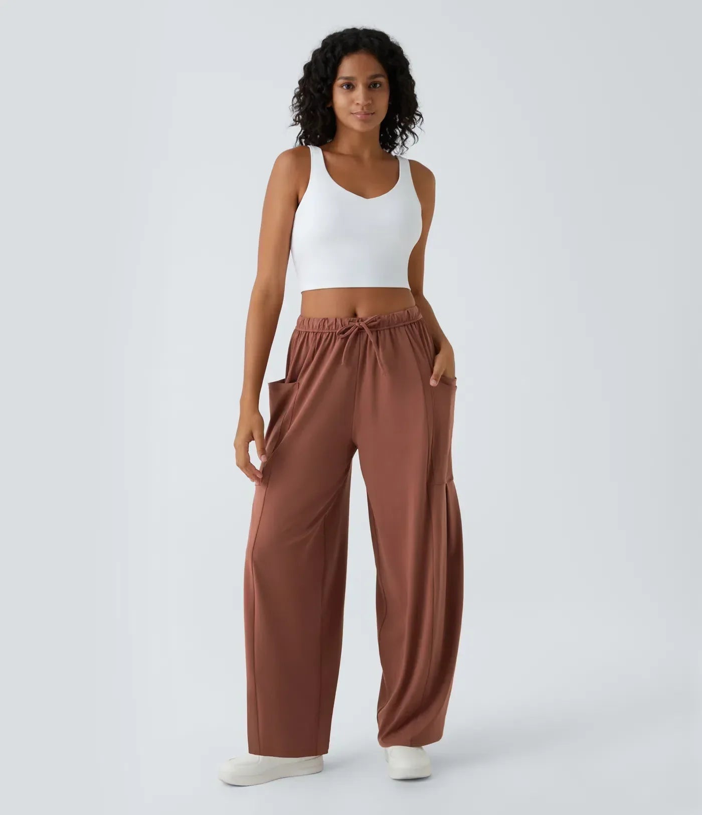 Johanna | Wide-leg trousers for women, stretchy and modern