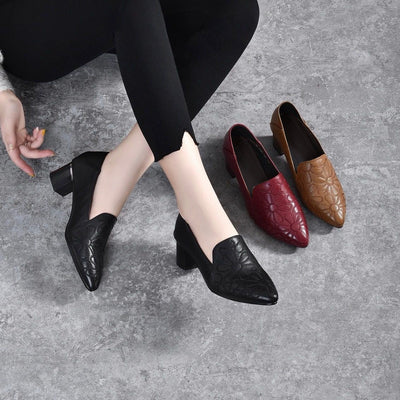 Viviane | Timeless pumps made from smooth vegan leather