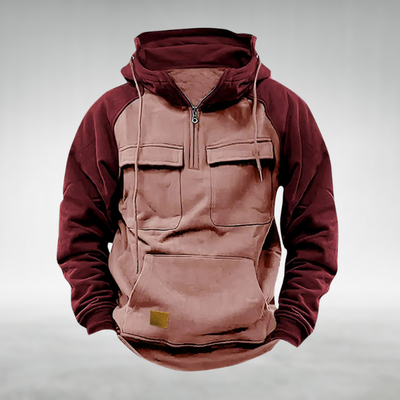 Ben | Casual hoodie with sporty chest pocket