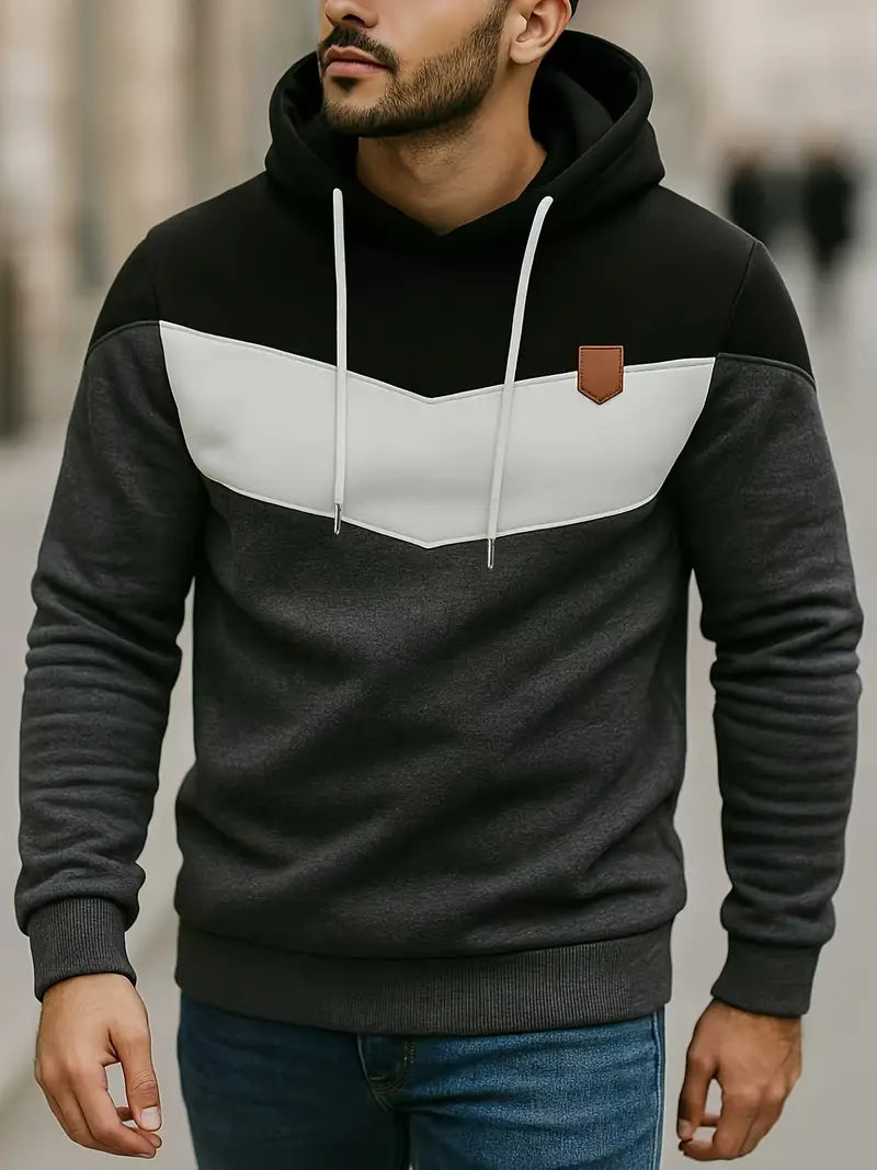 Jaron | Classic hoodie with long sleeves and comfort