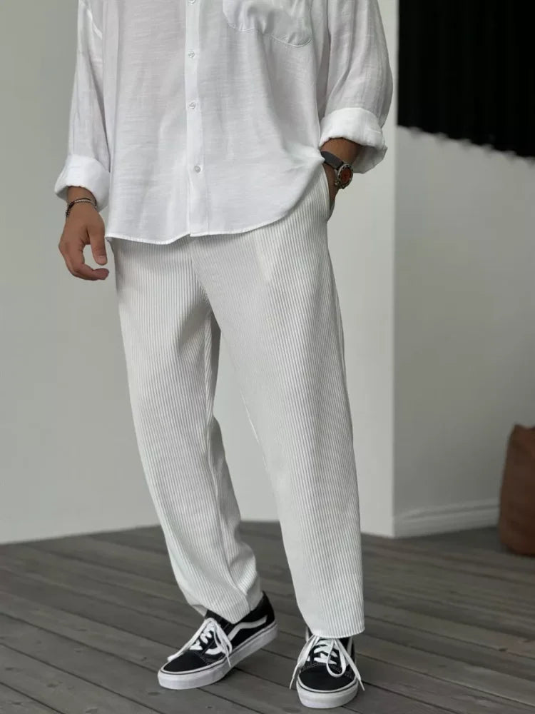 Oliwier | Soft luxury trousers