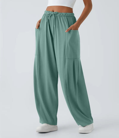 Johanna | Wide-leg trousers for women, stretchy and modern