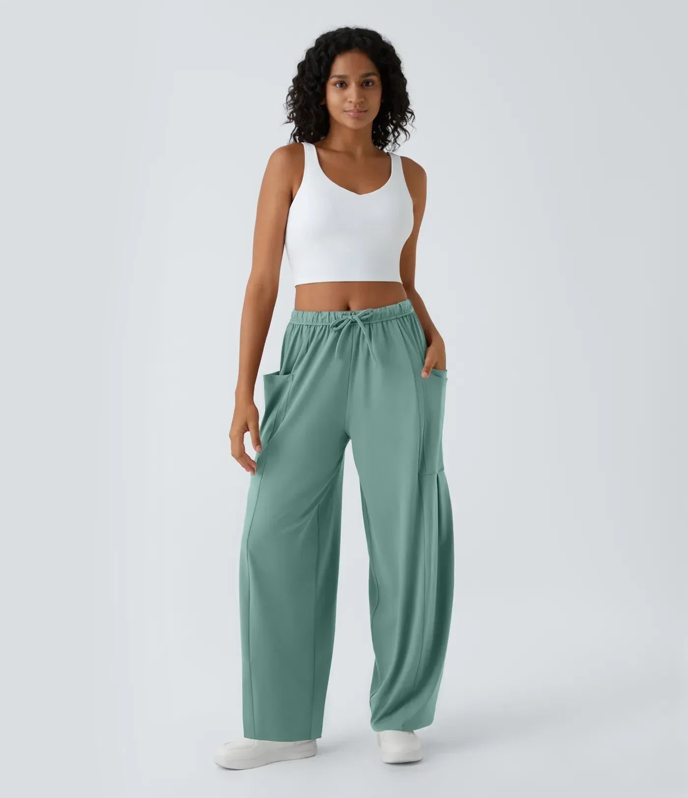 Johanna | Wide-leg trousers for women, stretchy and modern