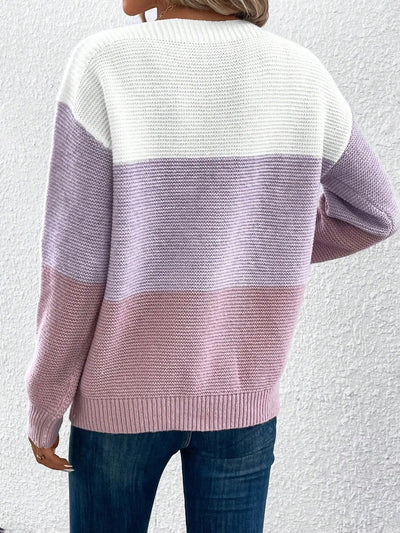 Rhea | Elegant knitted winter jumper