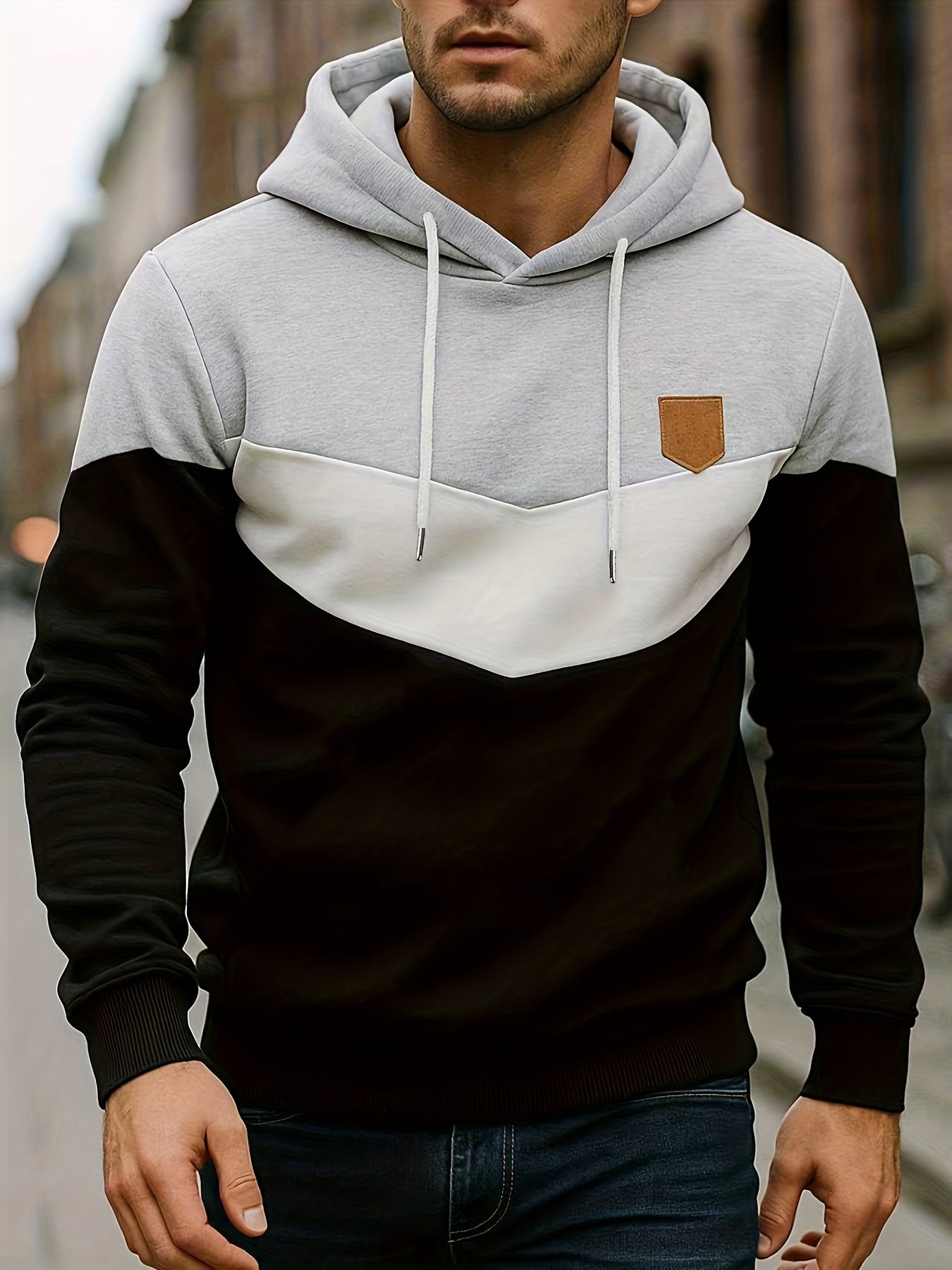 Jaron | Classic hoodie with long sleeves and comfort