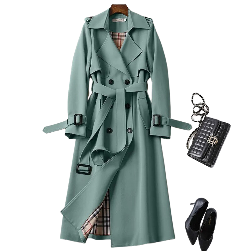 Grace | Classic Belted Trench Coat for Women