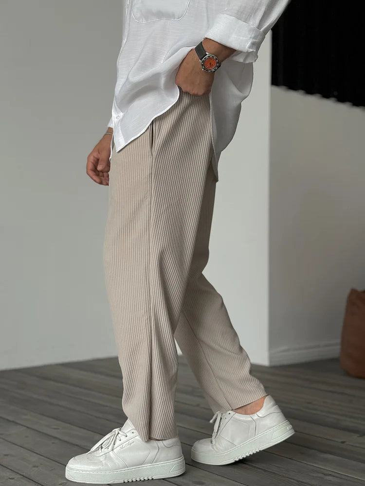 Oliwier | Soft luxury trousers