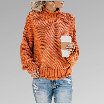 Isabella | Modern-style jumper with a high collar