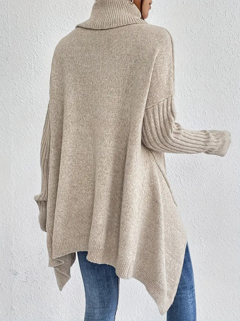 Clara | Warm women's turtleneck jumper with a comfortable fit