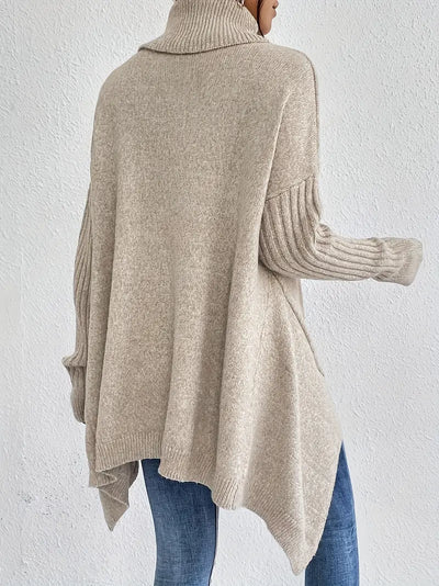 Clara | Warm women's turtleneck jumper with a comfortable fit