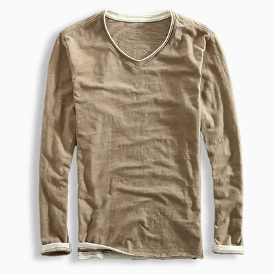 Rinzo | Long-sleeved cotton casual shirt