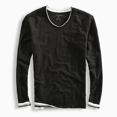 Rinzo | Long-sleeved cotton casual shirt