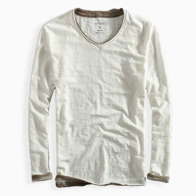 Rinzo | Long-sleeved cotton casual shirt