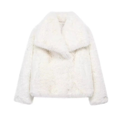 Nina | Cosy women's jacket made from luxurious faux fur